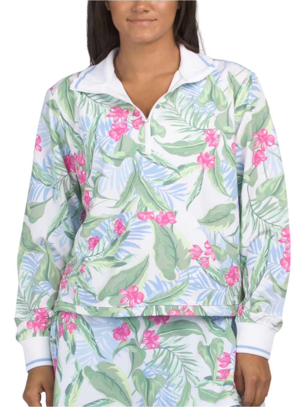 Tommy Bahama Half Zip Jacket
Size XS